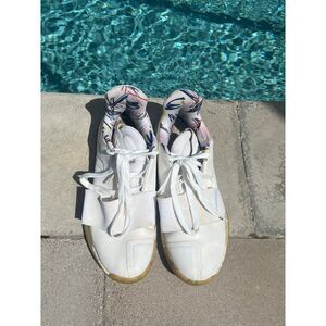 Adidas Men Harden Vol 3 Doodle Cloud White Sneakers Size 13
